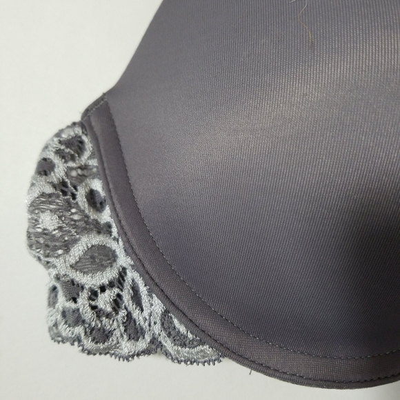 Maiden form lace push up bra. Dusty purple. 34C - Picture 2 of 7